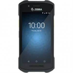 Zebra TC26, 2-Pin, 2D, SE4710, USB, BT (BLE, 5.0), Wi-Fi, eSIM, 4G, NFC, GPS, GMS, ext. bat., Android TC26BK-21A442-A6